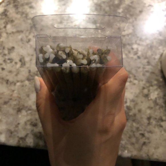 5 inch Tall gold metallic candles - Picture 5 of 6